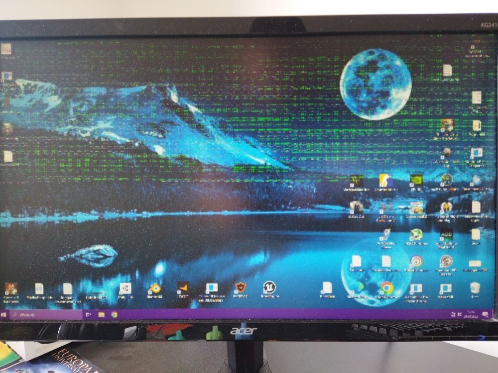 Karta Graficzna RTX 2070 Nvidia Uszkodzona Działa Artefakty