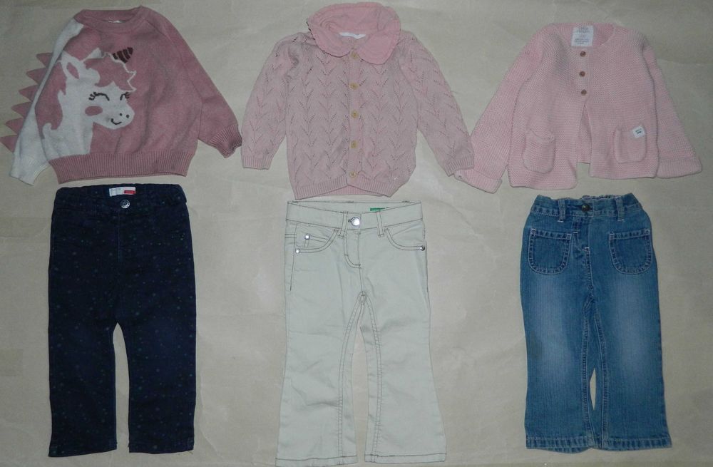 Пакет красивого одягу дівчинці 1-2 рочки 86-92 см \ 30 шт