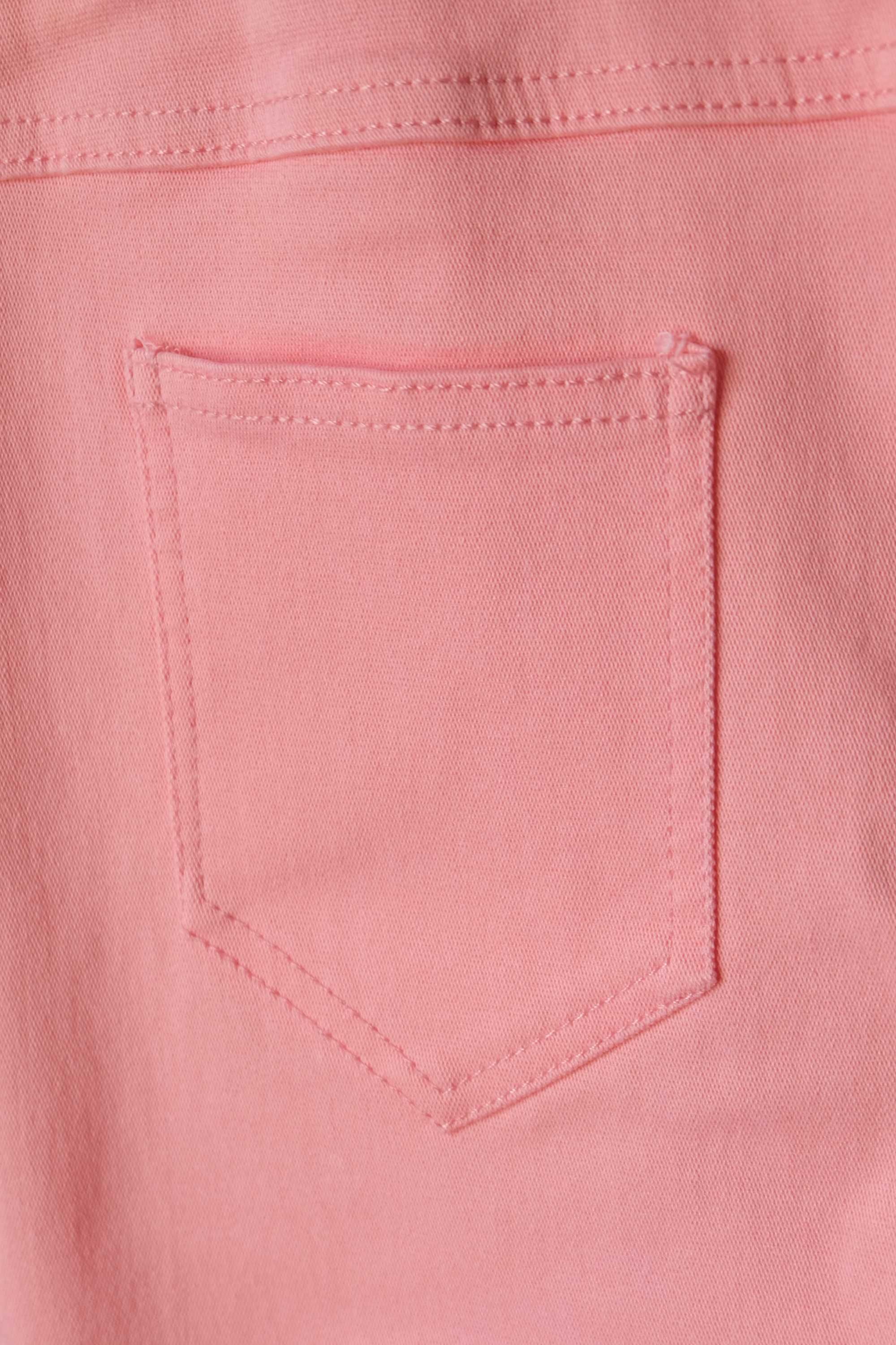 Розовые брюки стрейч.