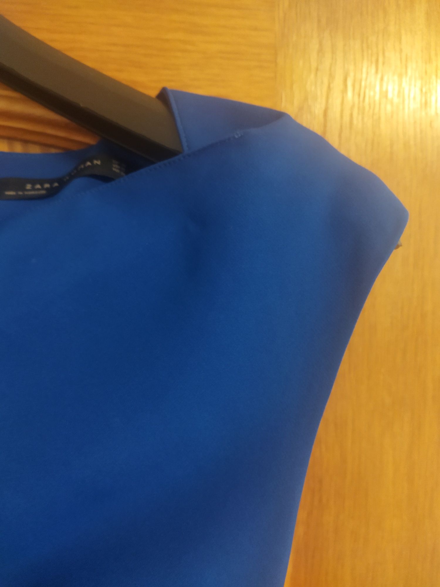 Vestido Zara S cor azul