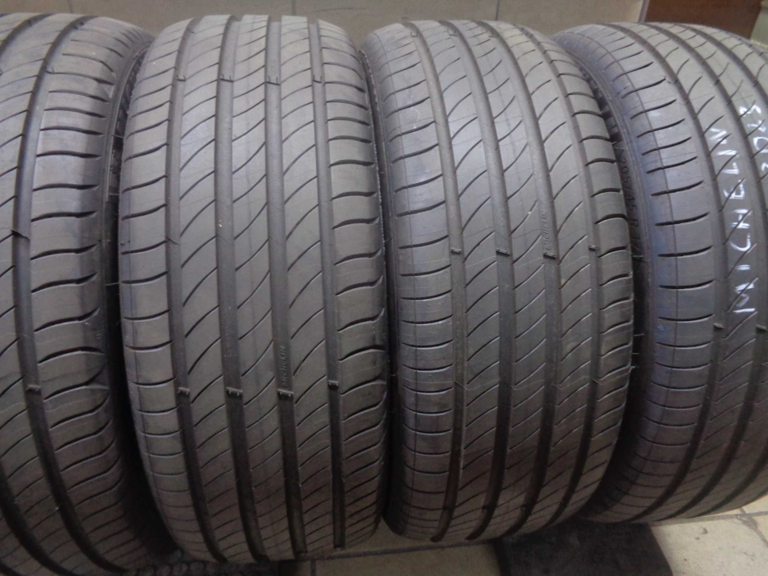 4szt. 205/45R17 MICHELIN Primacy4 - DEMO , r.2023 ,Opony Letnie ,ANDAR