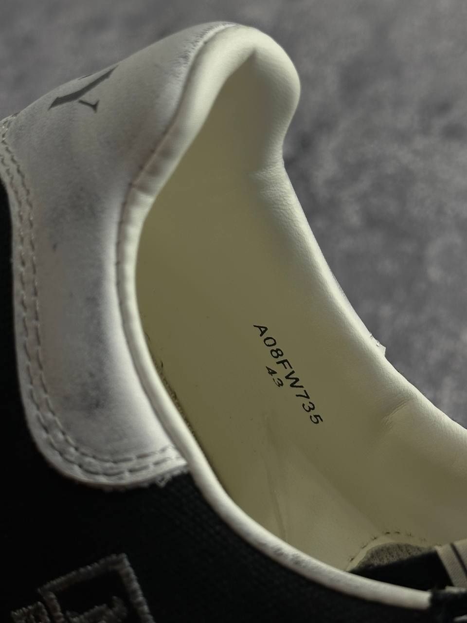 MMY BLAKEY Maison Mihara Yasuhiro кеды кеди кроссовки 43 42 черные 38