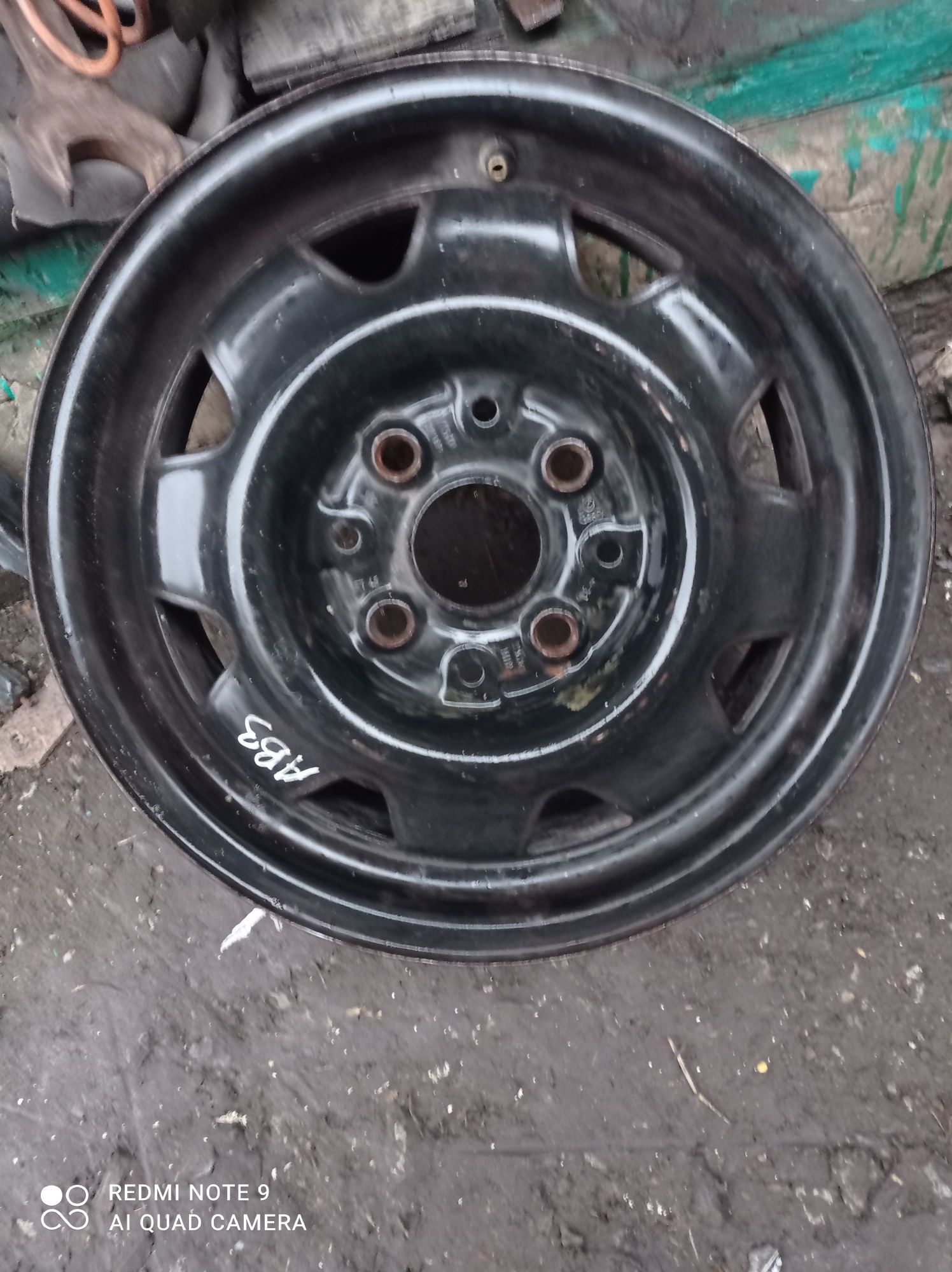 Диски Ауді 80, R14, метал.