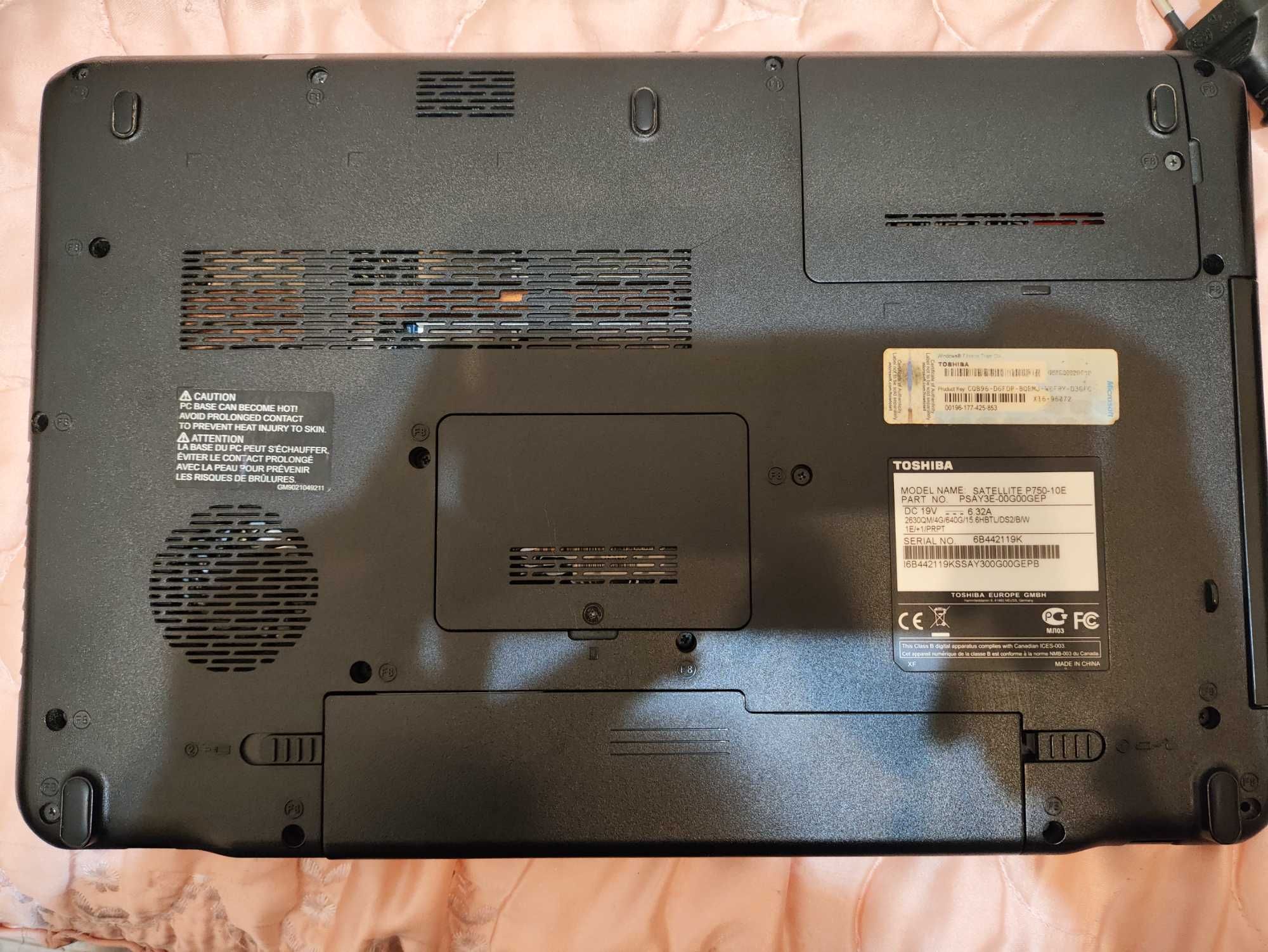 Vendo computador Toshiba