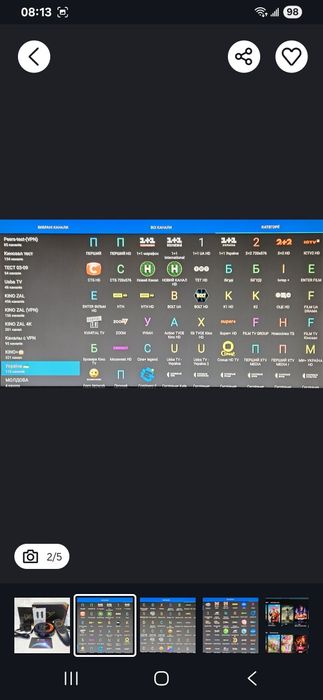 G 96 стік 2/16, з опціями,смарт тв, тв приставка