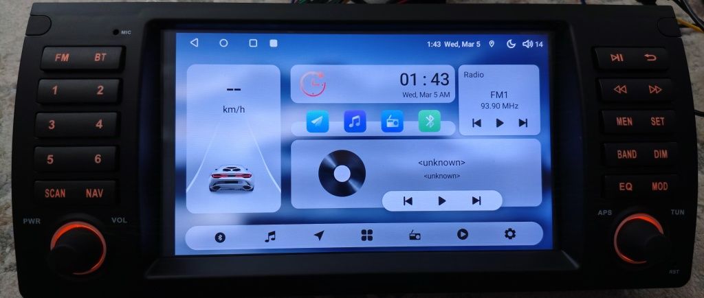 ‼️ BMW X5 E53, 5 E39, 3 E46 ‼️ Android магнітола 8/128 GB, Carplay, 4G