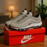 Чоловічі кросівки Nike Air Max 97 срібні