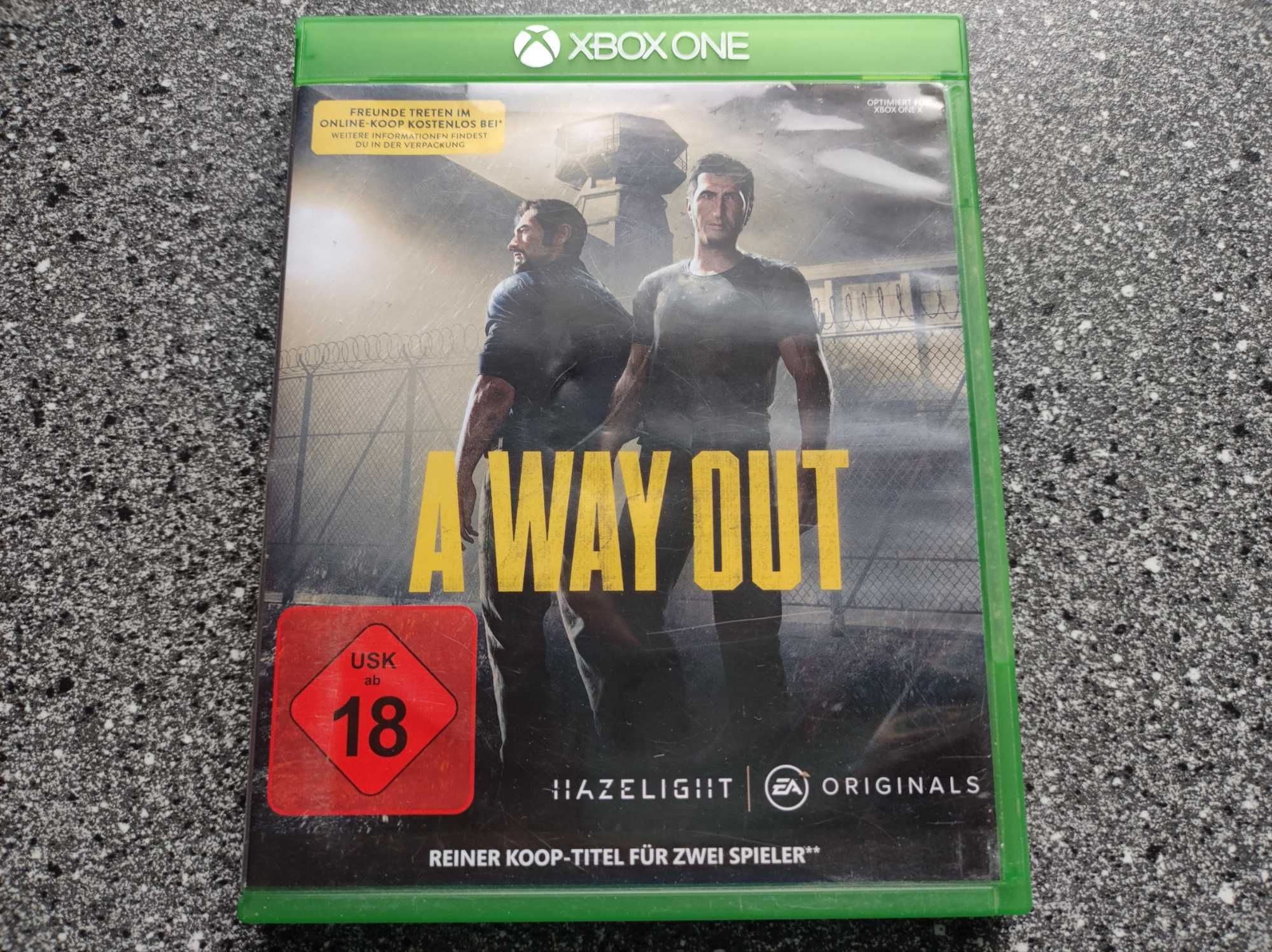 Gra A Way Out na Xbox One lub Series