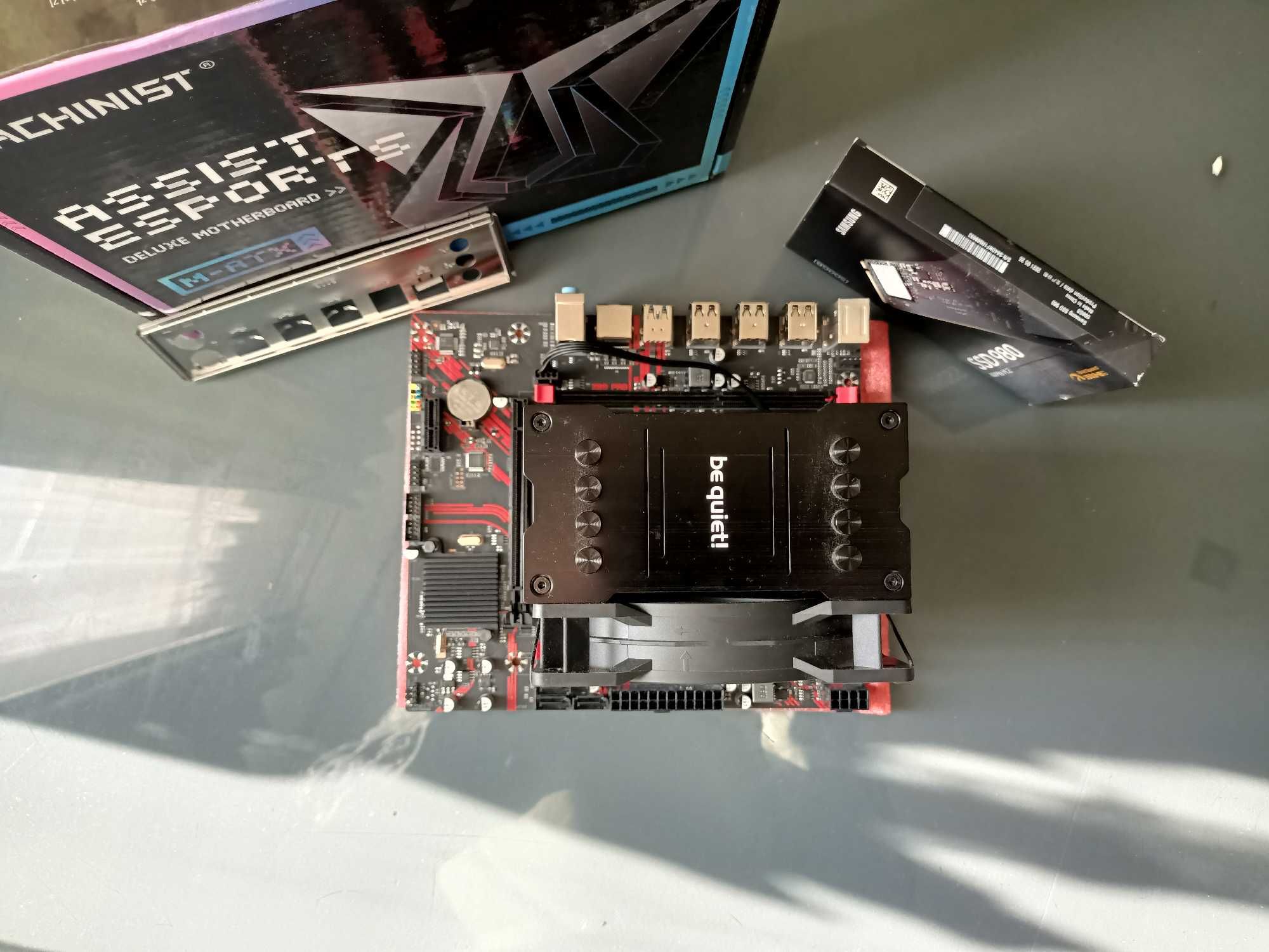 Intel Xeon 2666 V3 + Płyta Machinist + DDR3 32 GB 1600mhz + Chłodzenie