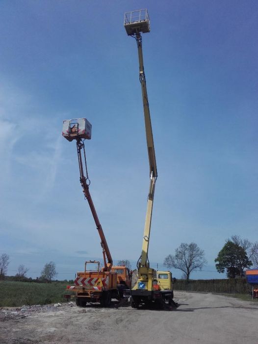 Podnośnik koszowy wynajem i usługi. Firma Max - Lift