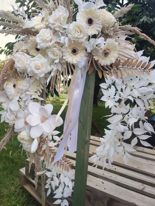 Otwarty wianek XXL w stylu BOHO