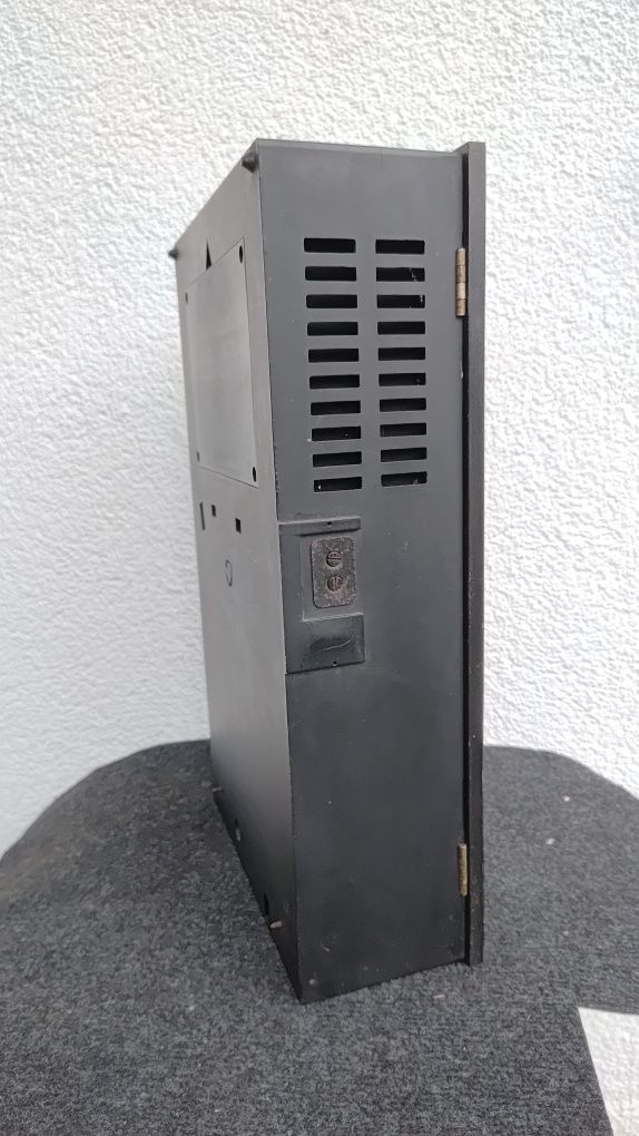 Zegar ścienny vintage PRL Predom Metron Z-241 retro drewniany