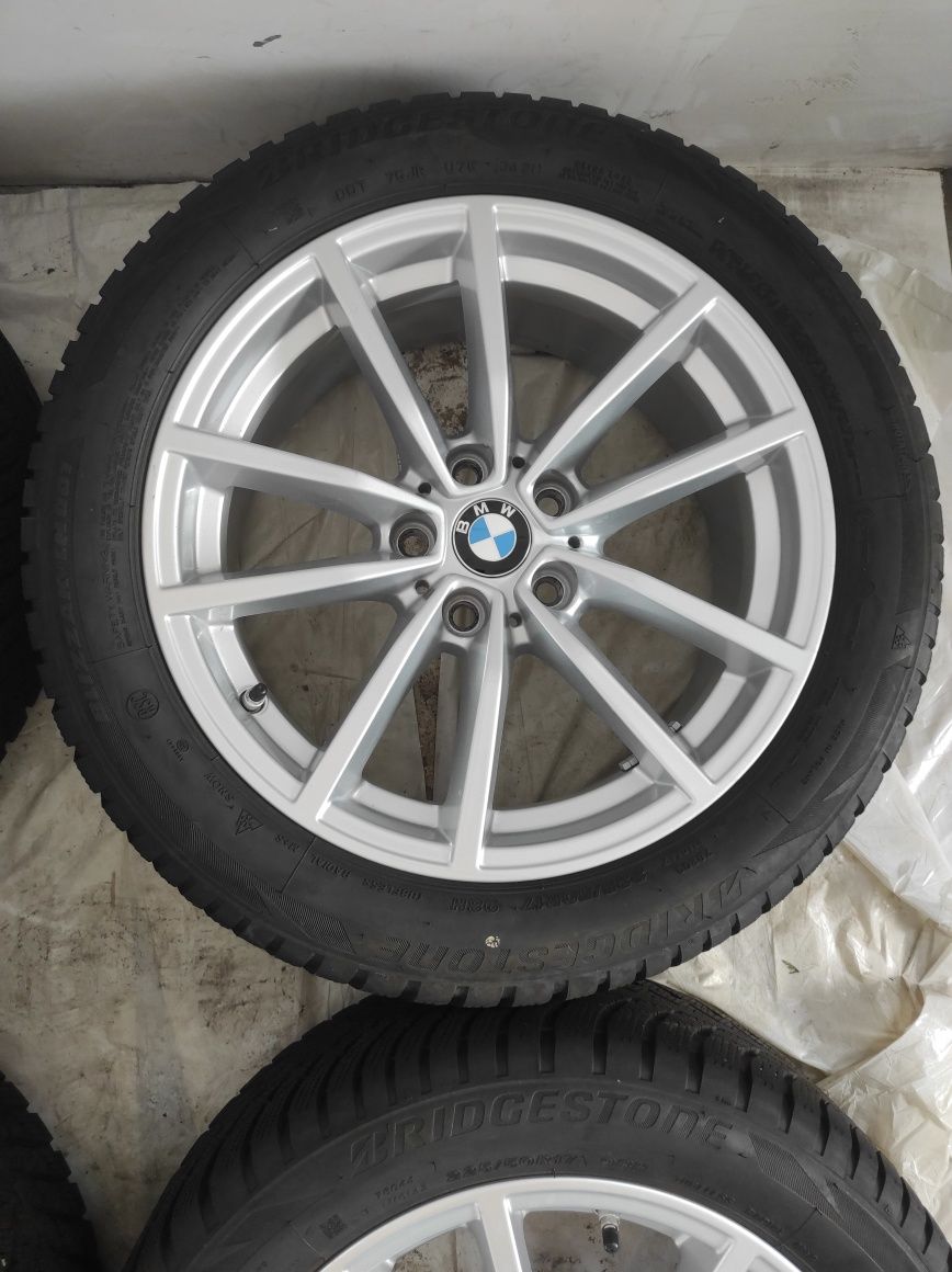 32 Koła Felgi aluminiowe ORYGINAŁ BMW R 17 5x112 BRIDGESTONE 225/50/17