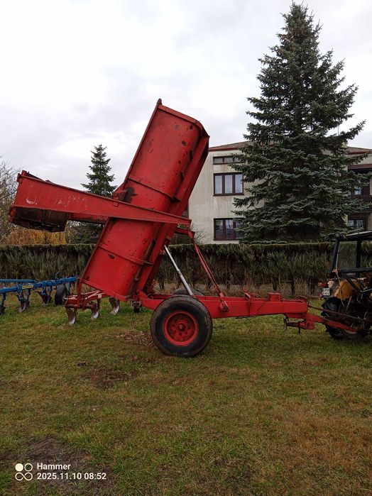 Przyczepa Wywrotka Skorupowa 6 T  9 Ton 12 T dokumentu  Moż Transportu