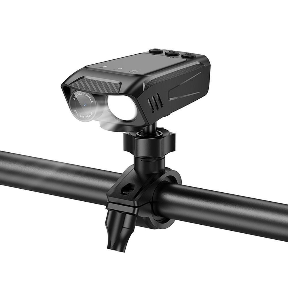 Kamera rowerowa Hoco z wyświetlaczem 2" 4K DV104 czarna