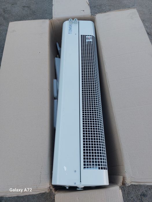 Kurtyna powietrzna nagrzewnica ze sterownikiem