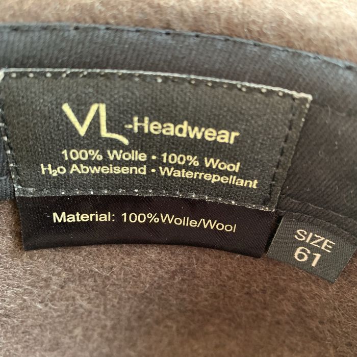 Вовняний капелюх LV headwear розмір 61 шляпа