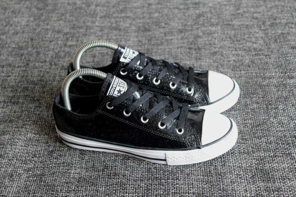 Кеди Converse Chuck Taylor All Star Black Glitter Оригінал 36.5-37р