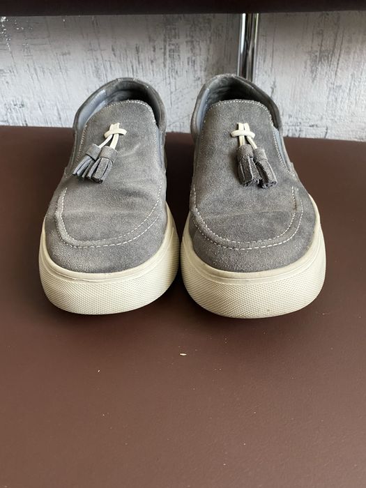 Лофери чоловічі сірі 43 розмір