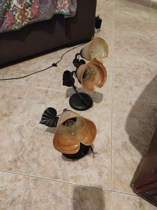 Candeeiro de parede 3 unidades