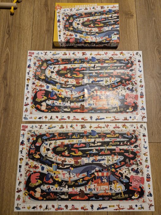 Puzzle obserwacyjne, Djeco, 4+