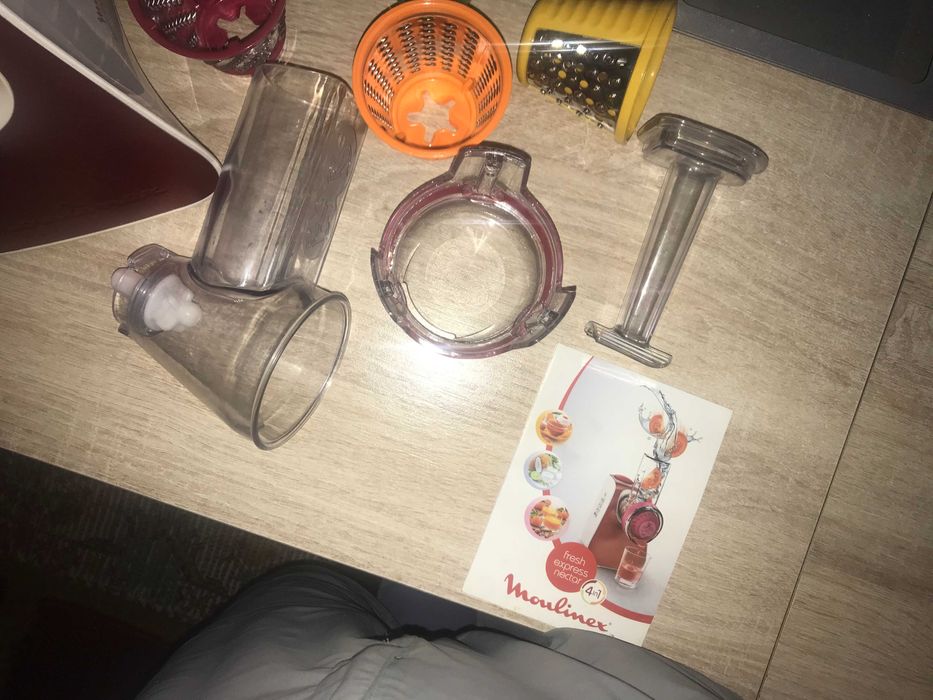 cortadora e raladora de legumes e frutas moulinex