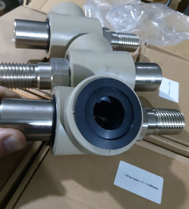 Пылеотвод. Пиловидвід. Переходник под пылесос. Адаптер под пылесос.