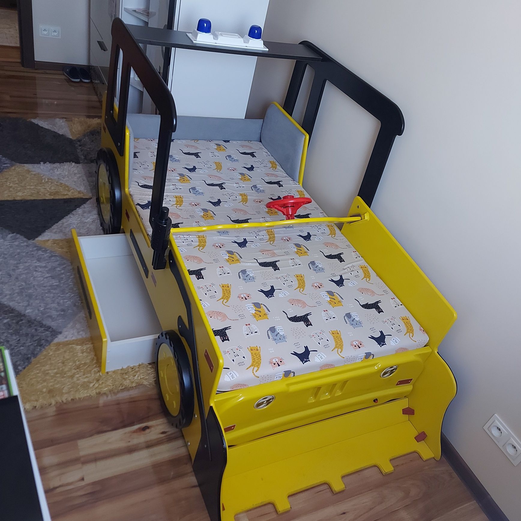 Łóżko Koparka dla dziecka