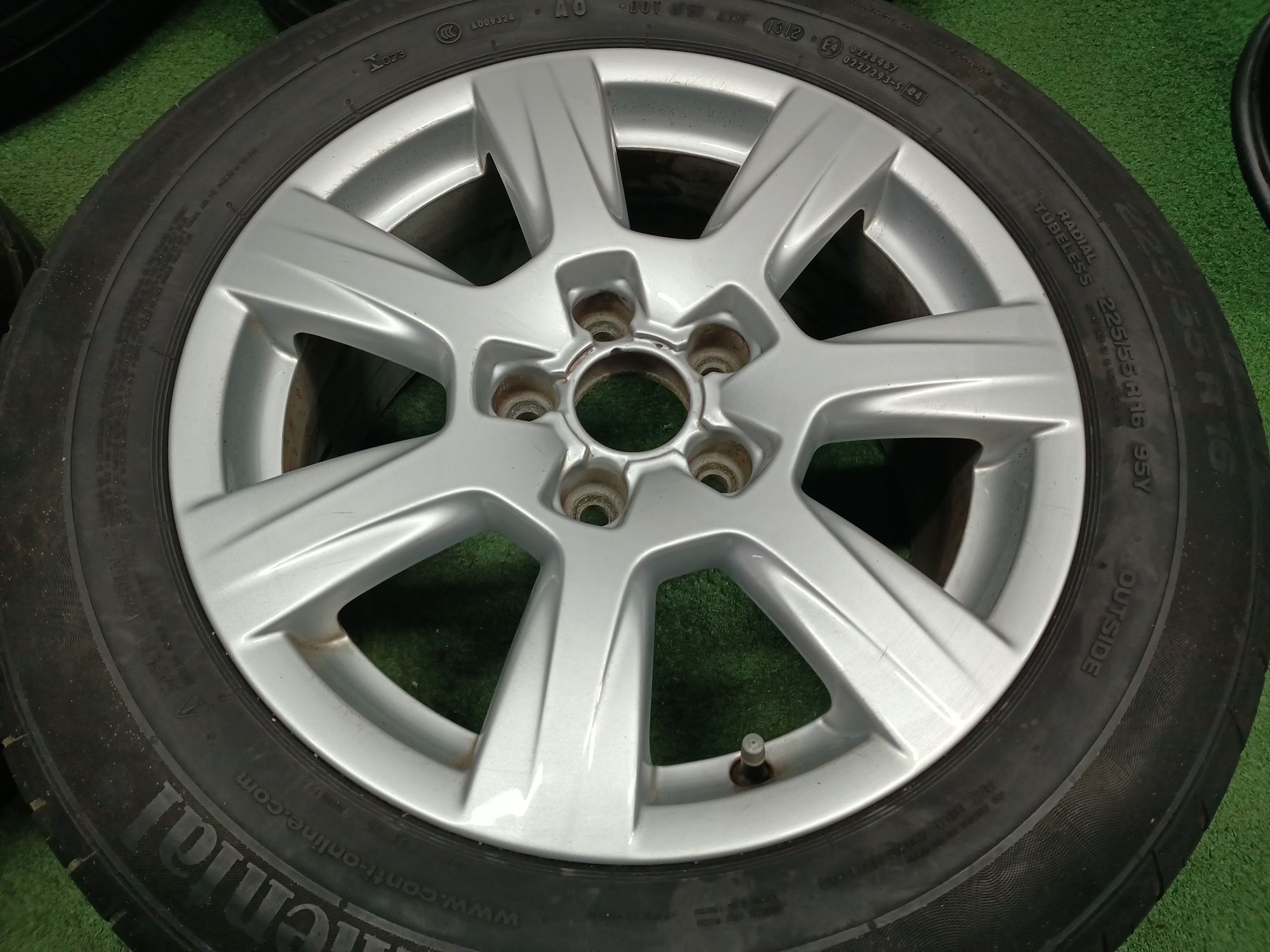 Koła 16 felgi 5x112 opony 225/55/16 Audi a4 b6 b7 a6 c6 VW Passat Seat