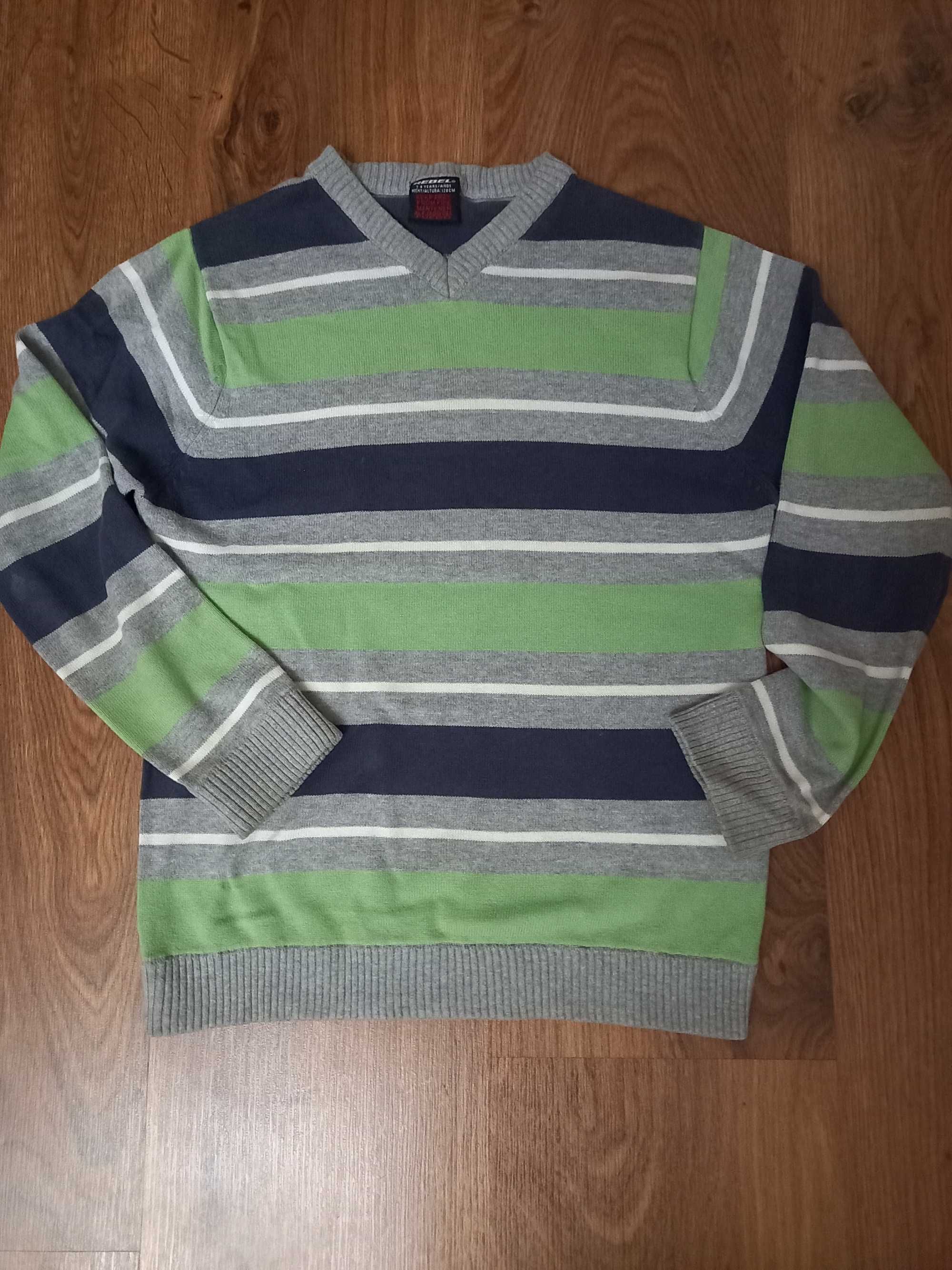Sweter chłopięcy r. 128