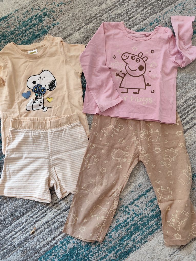 Piżama Swinka Peppa r. 80