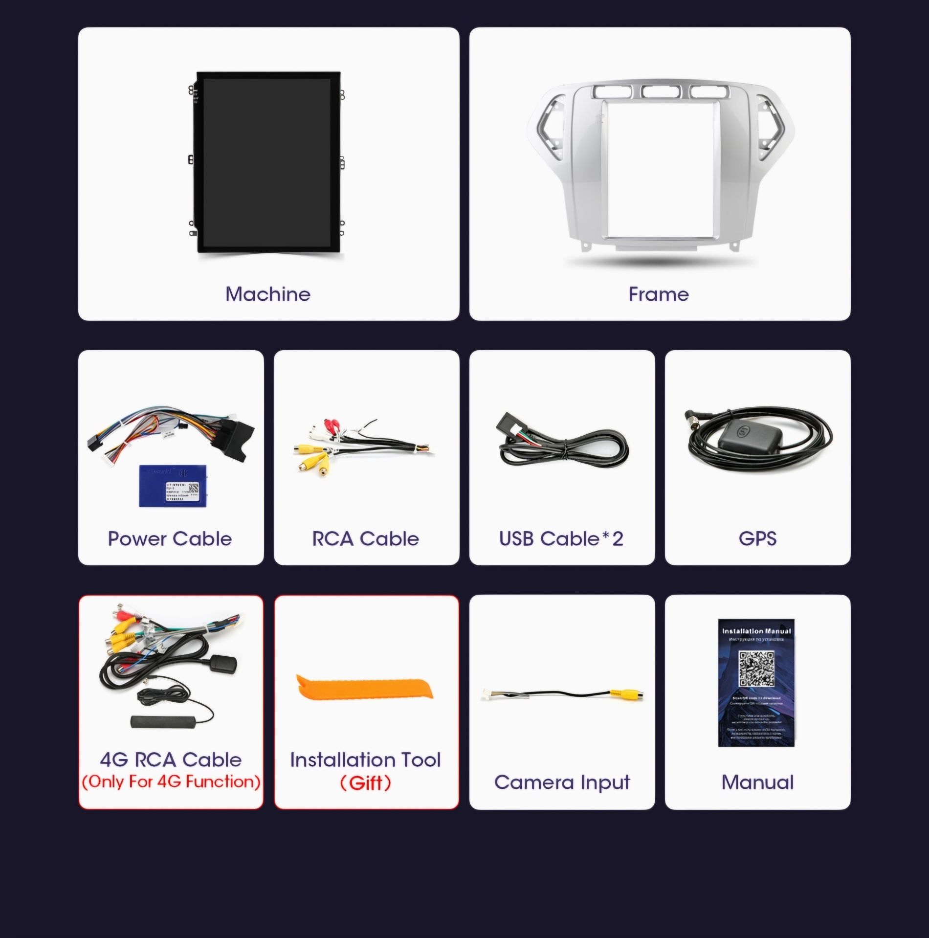 Radio nawigacja FORD MONDEO Tesla android GPS NAVI