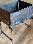 nowy, solidny grill (mangal) metalowy handmade
