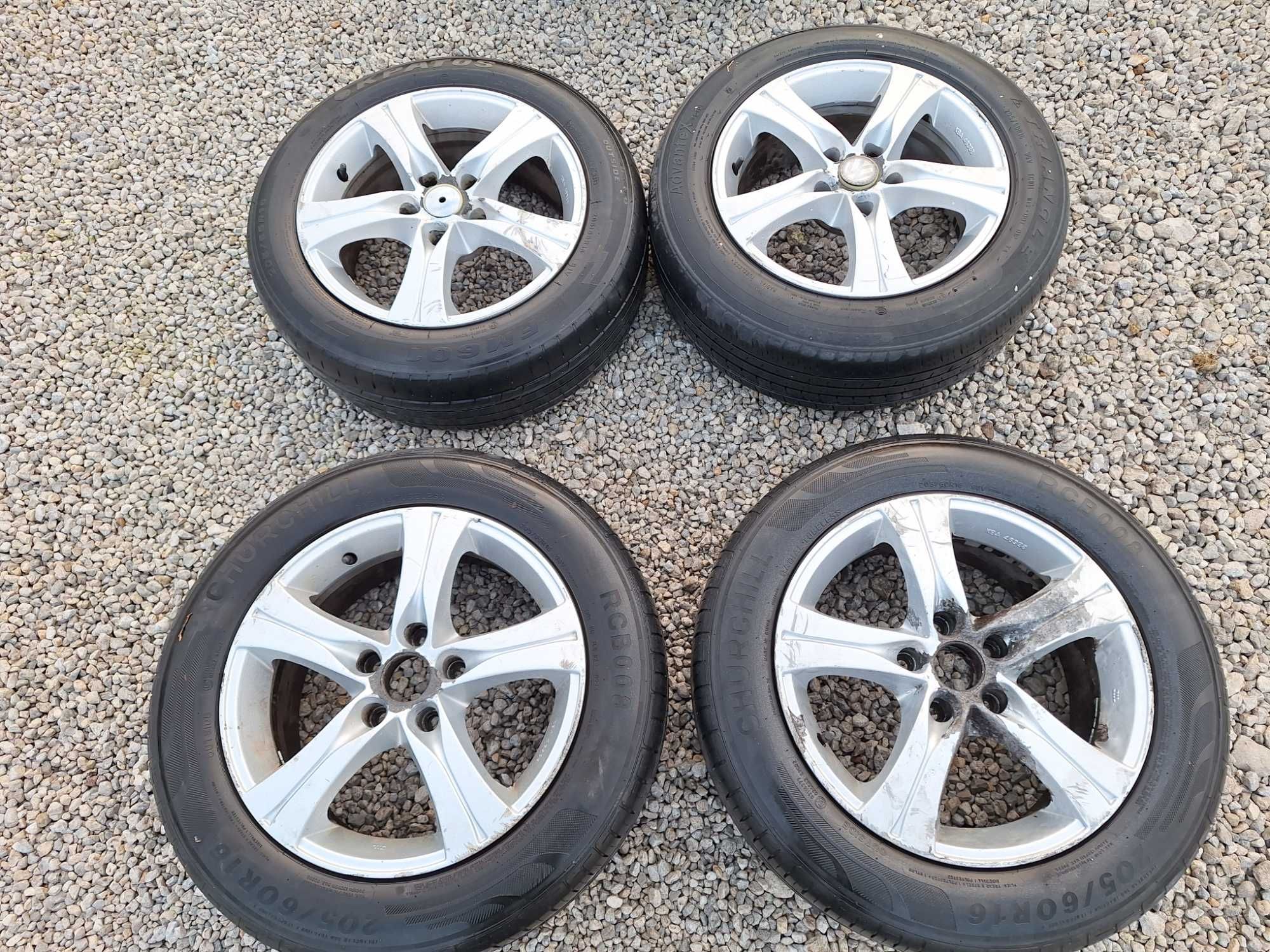 Alu Felgi Koła 16" 5x112 ET38 VW Sharan II 7N Alhambra Caddy Touran