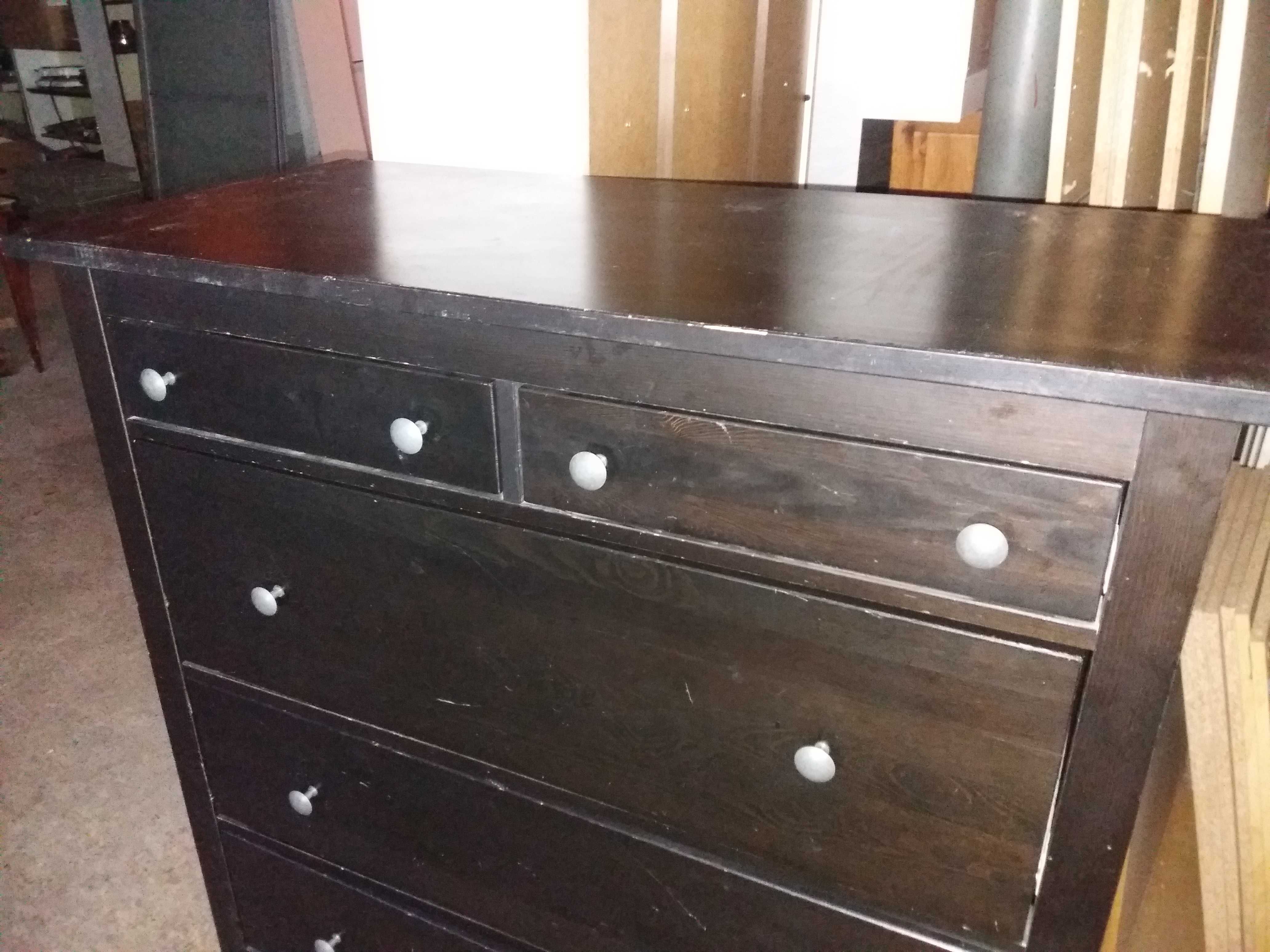 IKEA Hemnes komoda , 6 szuflad,c. brąz,r.108x50x131 cm-dostawa