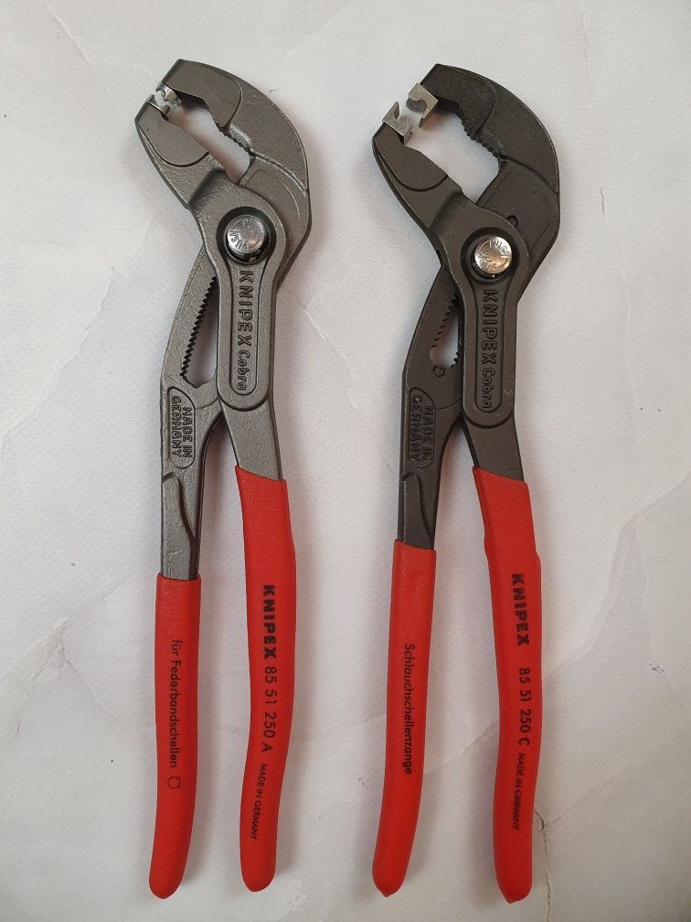 Клещи knipex TwinGrip. Щипцы для хомутов knipex.