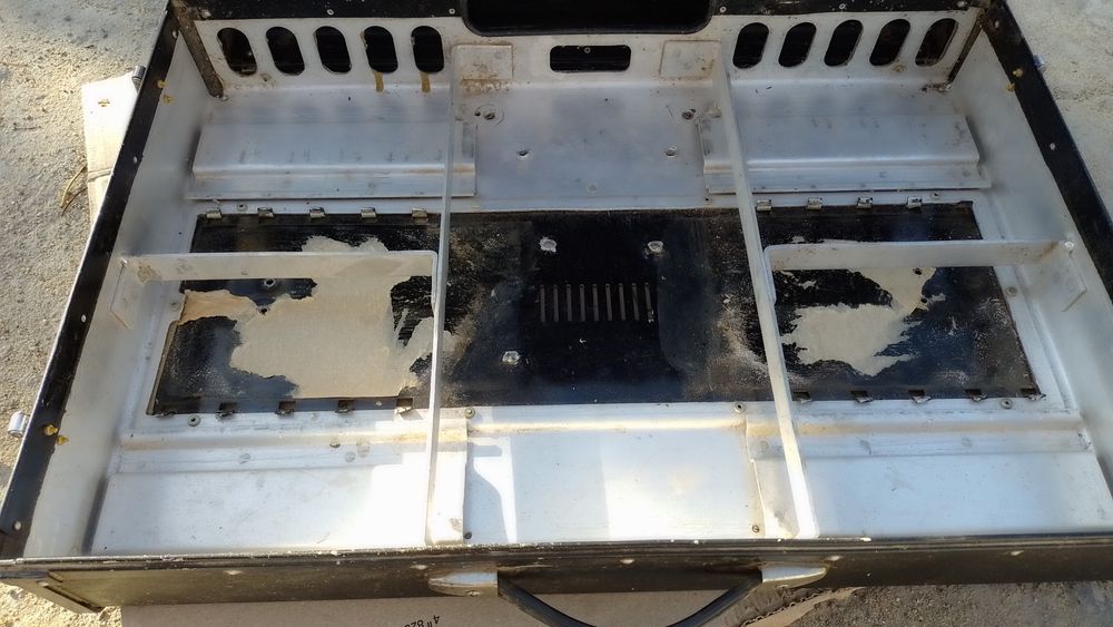 Алюминиевый кейс (чемодан) 50*70*12 из под усилителя