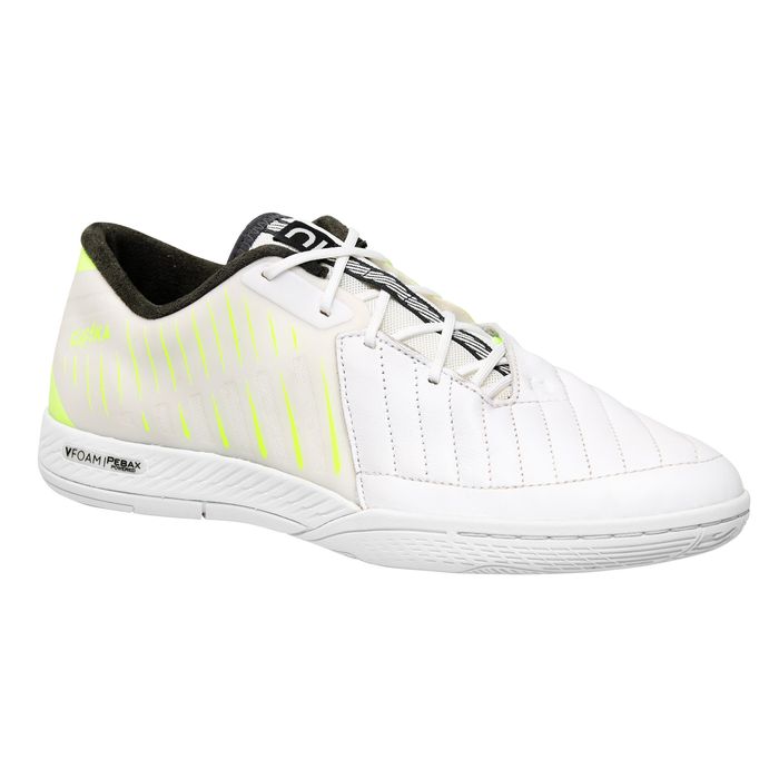 Sapatilhas de Futsal Ginka Pro Branco/Amarelo