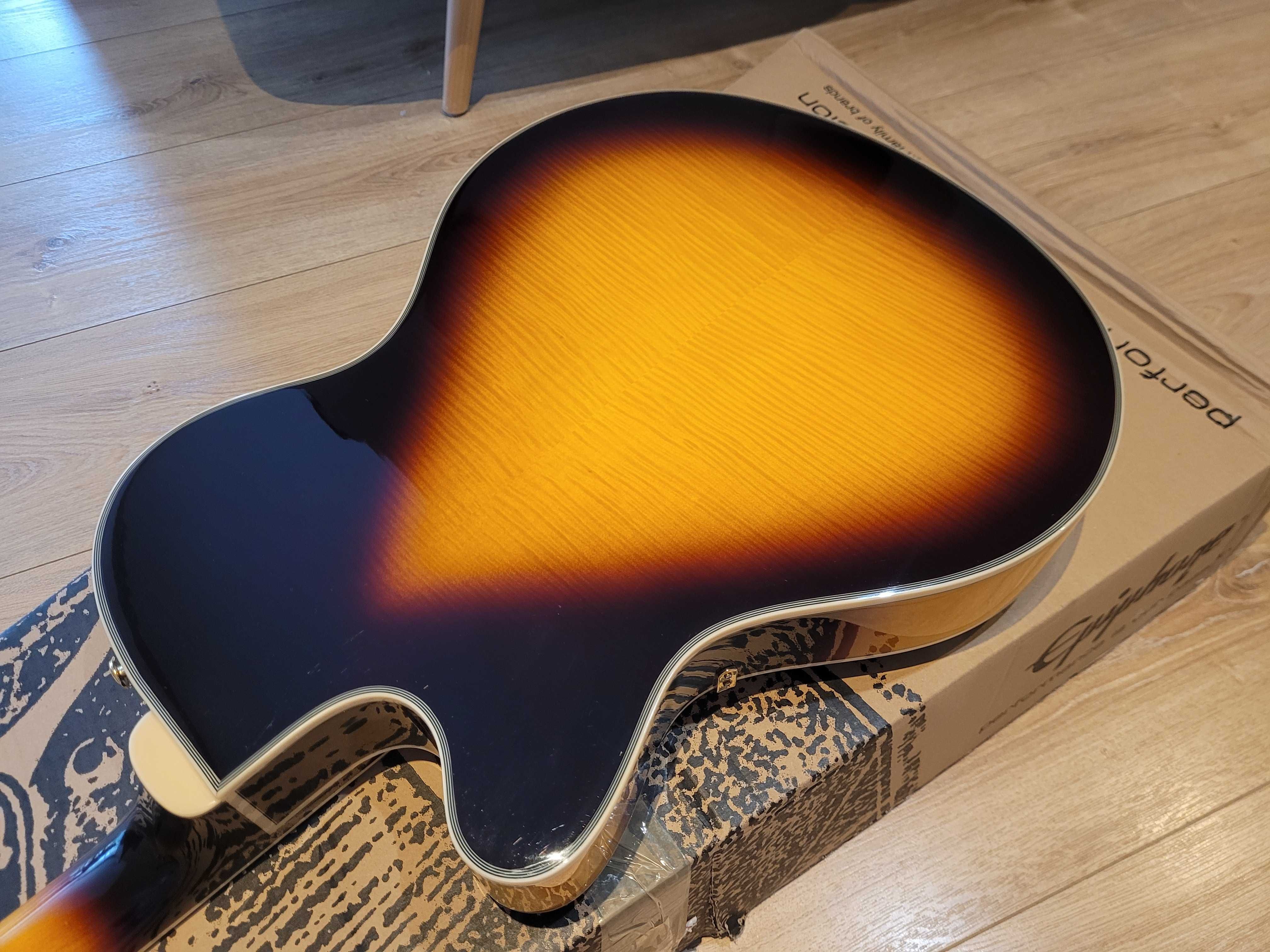 Epiphone Joe Pass Emperor II PRO Vintage Sunburst