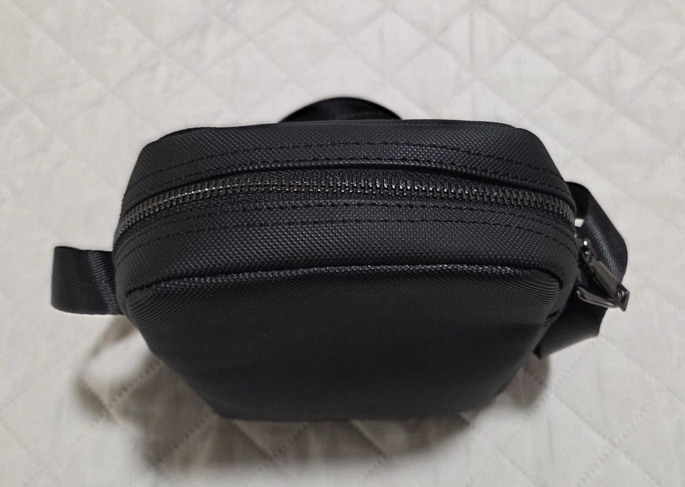 Bolsa / Mala a Tiracolo LACOSTE Preta - nova