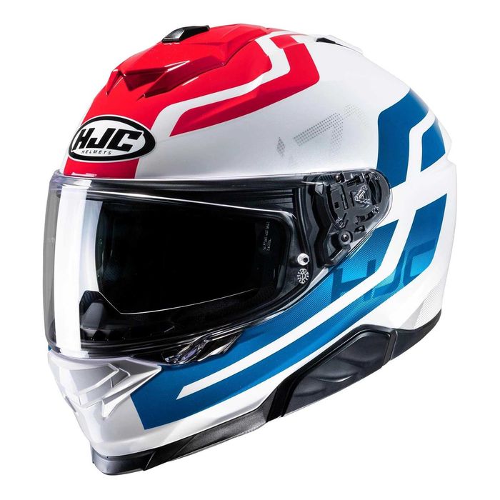 KASK integralny HJC I71 Rozmiar: XL Kolor: Enta White Blue Red NOWY