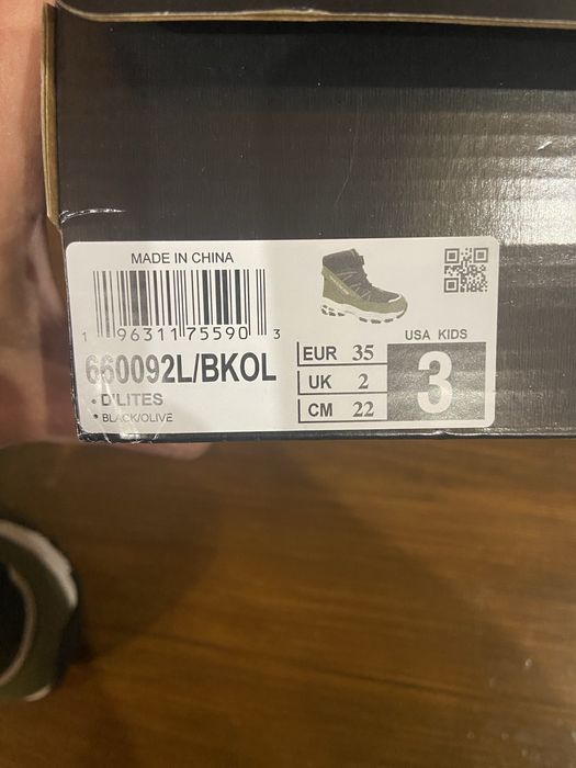 Зимові черевики Skechers, р 35