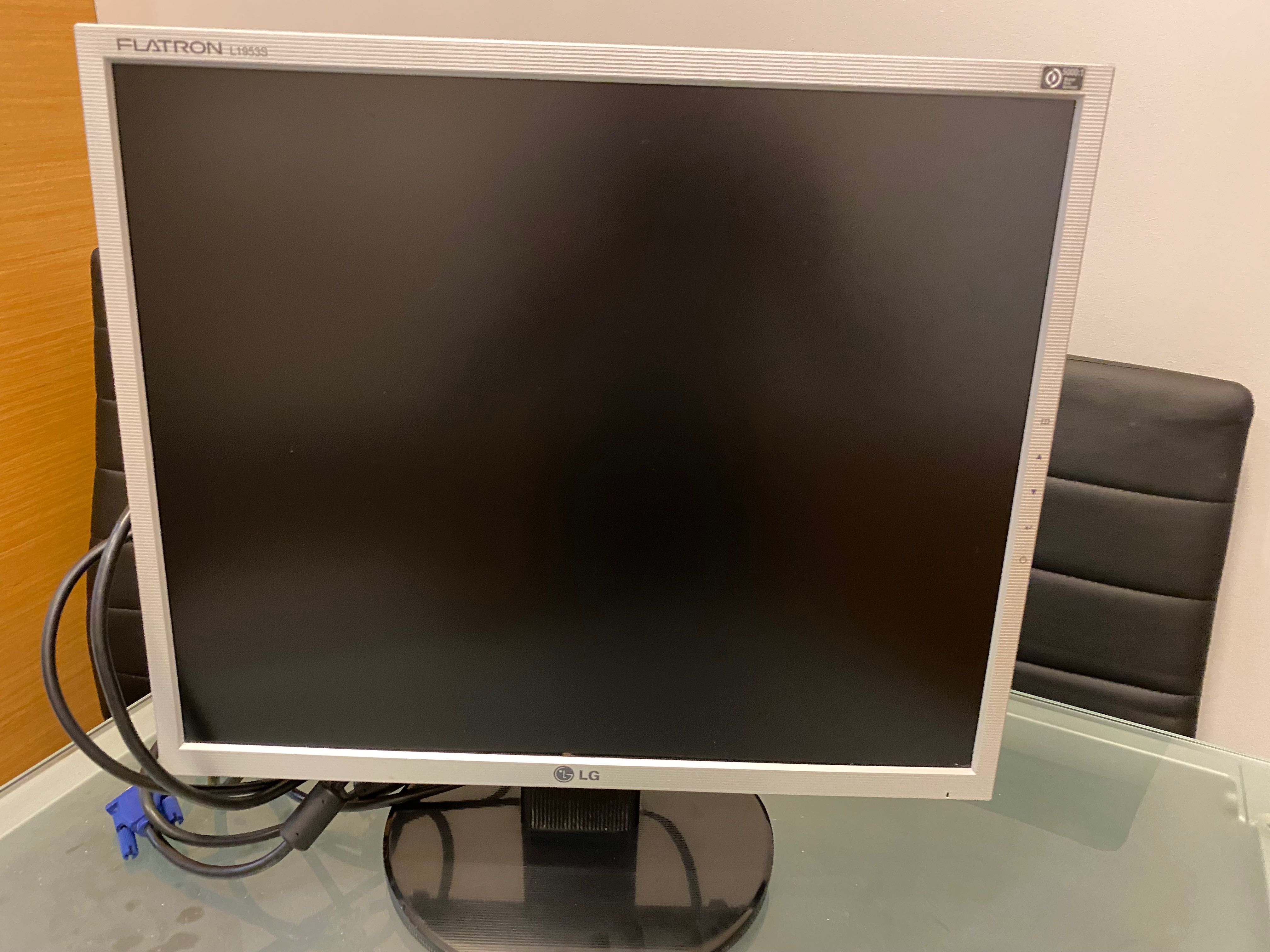 Komputer HP + Monitor LG