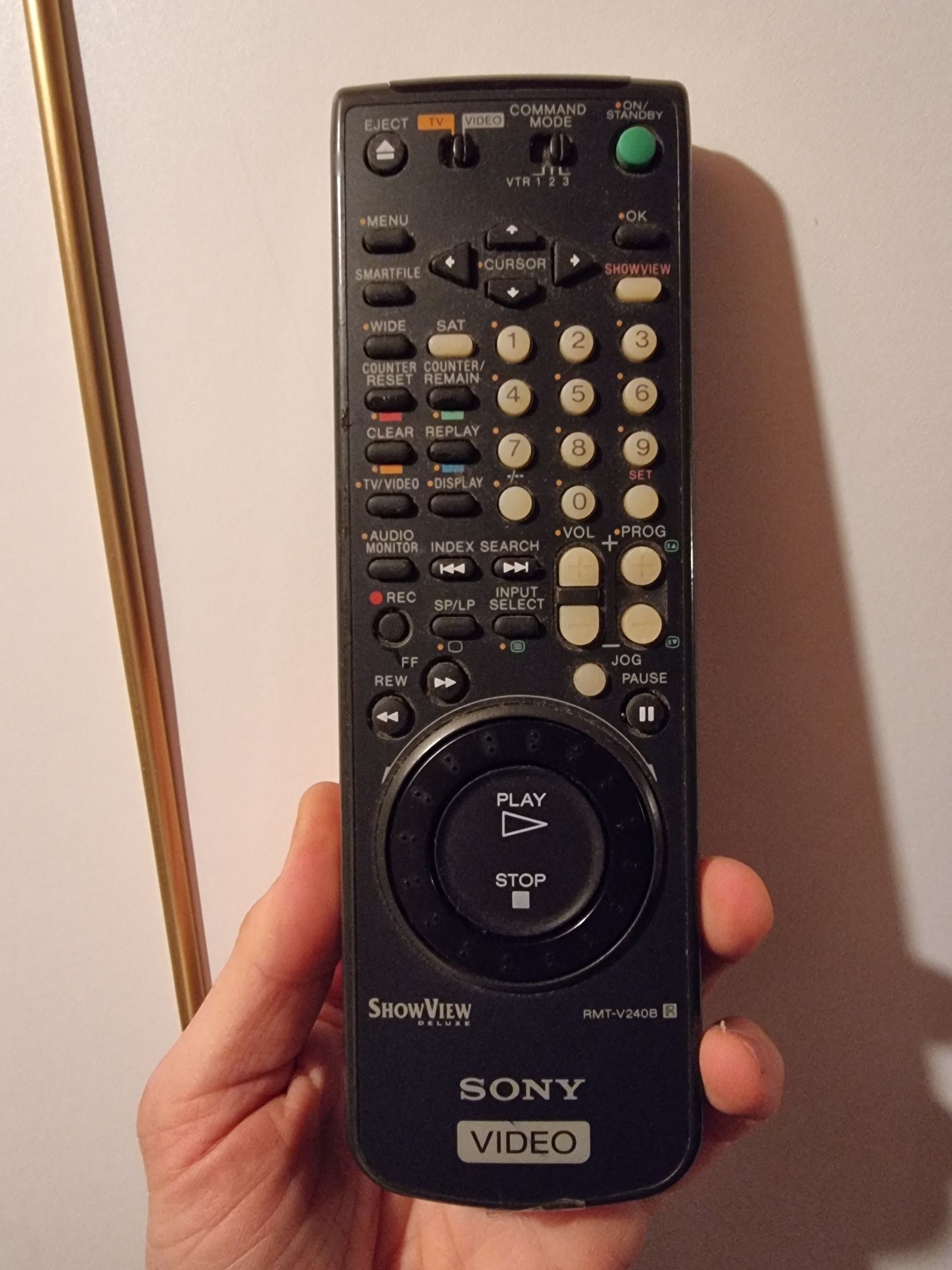 Videogravador Sony que deixou de ligar