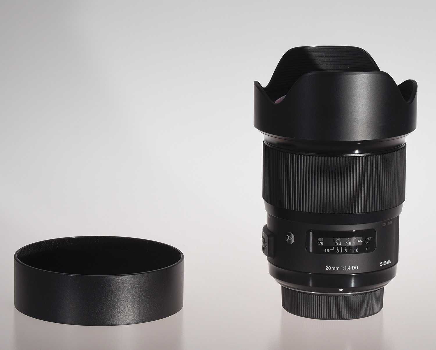 Obiektyw Sigma A 20 mm F 1.4 DG - Nikon F - jak nowy.