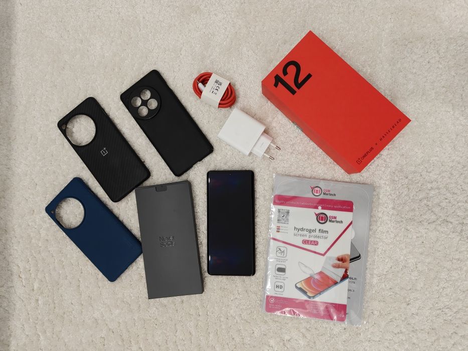 OnePlus 12 czarny 16/512 GB komplet GRATISY GWARANCJA EU