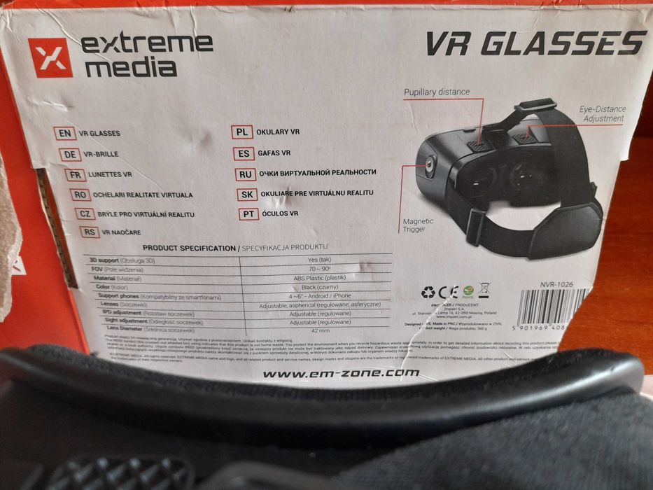 Okulary VR Extreme Media