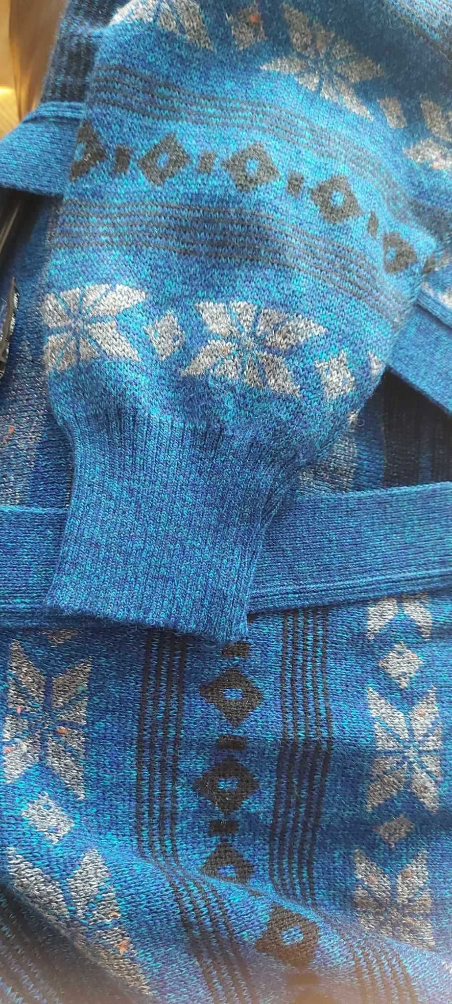 Sweter elegancki, irlandzki, rozmiar L, nowy bez metki