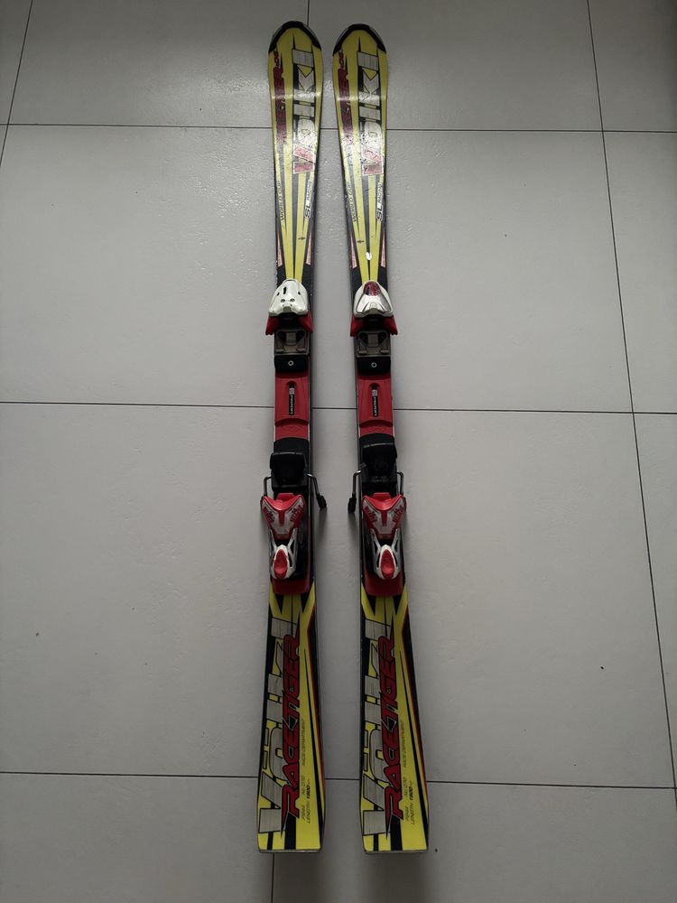 Narty VOLKL Racetiger SL Racing 150cm + płyta Marker Piston + wiązania