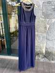 macacão/vestido comprido de cerimónia.